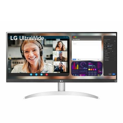 Monitor UltraWide 29" LG 29WQ600-B com Tela IPS, Full HD, 100Hz, AMD FreeSync  Branco