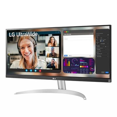 Monitor UltraWide 29" LG 29WQ600-B com Tela IPS, Full HD, 100Hz, AMD FreeSync  Branco