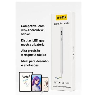 Caneta Touch Stylus de Precisão Para Celular Tablet iOS Android Windows BM-F1128