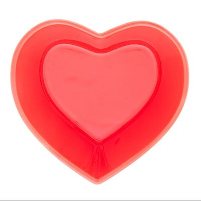 Aparelho de Fondue 4 Peças Wolff Coração para Duas Pessoas Vermelho - 400ml Vermelho