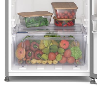 Geladeira Electrolux Frost Free 380L AutoSense Inverter Duplex Inox Look (IF41S) 127V