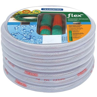 Mangueira Tramontina Flex de 1/2" para Jardim com Engates
