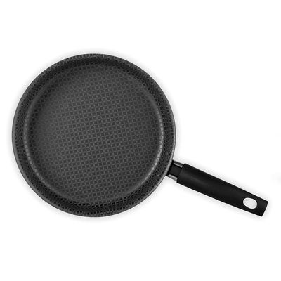 Frigideira Alta Multiflon Gourmet com Antiaderente Ultra 7 Preta com Tampa - 24 cm