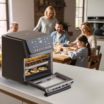 Air Fryer Oven Philco 11L 8 Funções Visor 1800W PAF11B 127V