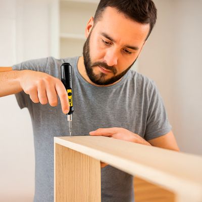 Conjunto Chave De Fenda Elétrica Recarregável Ferramenta - Prática, Compacta e Potente