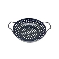 Wok Grill para Churrasqueira com Antiaderente Preta