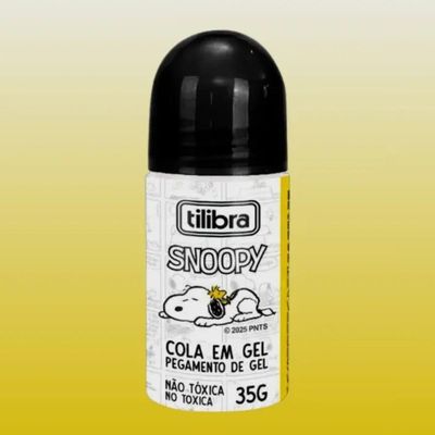 COLA EM GEL 35G SNOOPY - COM BICO APLICADOR - TILIBRA