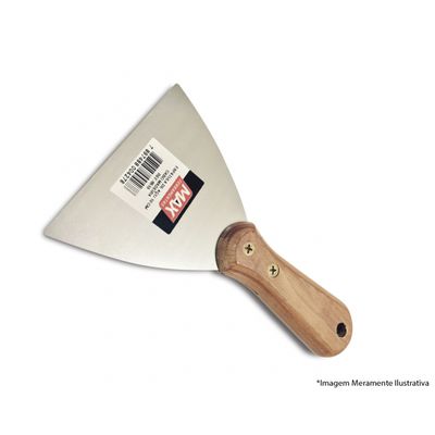Espatula Aco Max 04Cm C/C Mad 6504