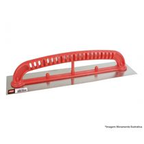 Desempenadeira Aco Max 37X12Cm Lisa C/C Plast 18250