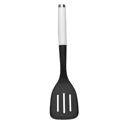 ESPÁTULA KITCHENAID VAZADA DE NYLON BRANCO KCG002OHWHE