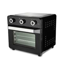 FORNO HAMILTON BEACH AIR FRYER ELÉTRICO COM TIMER 20L PRETO