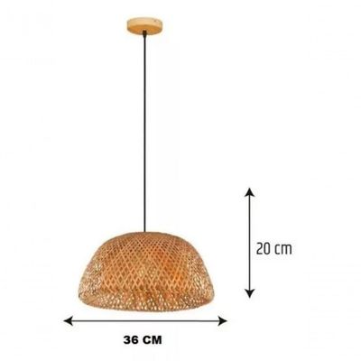 Pendente Bambu 360 1xe27 - G-light