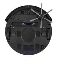 Aspirador Robô Wap Robot W90 Autonomia 1h20 Sensores Antiqueda e Anticolisão Bivolt Preto