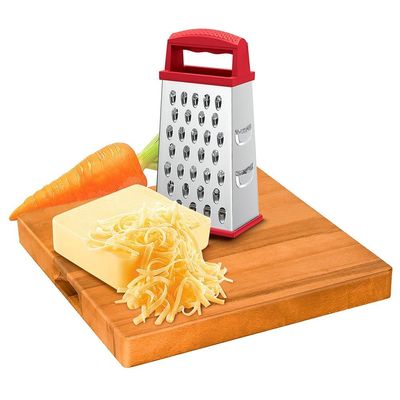 Ralador 4 Faces 6 Inox Euro Home - Vermelho