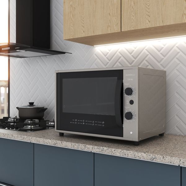 Forno Elétrico Top60 Bancada 60 Litros Nardelli TITANIUM / 110v
