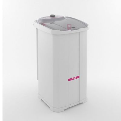 Lavadora de Roupa Semiautomática Tanquinho Sem Dreno Inverter 16kg Práxis Branco / 110v