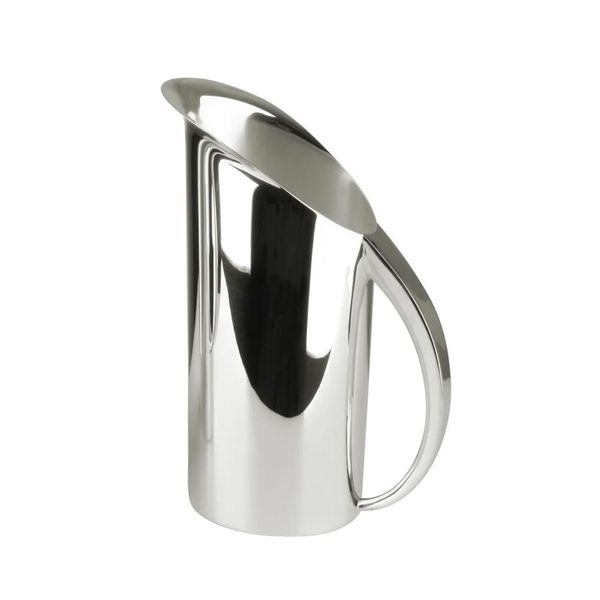 Jarra Oval para Água Saint James Infinity em Prata, 1,3 Litro, Luxo e Elegância para Mesa