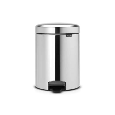 Lixeira em inox Brabantia New Icon 5L 29,1x27,2x20,5cm