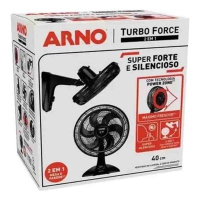 Ventilador Arno Turbo Force Silencio 40cm 2 Em 1 220v Vf42