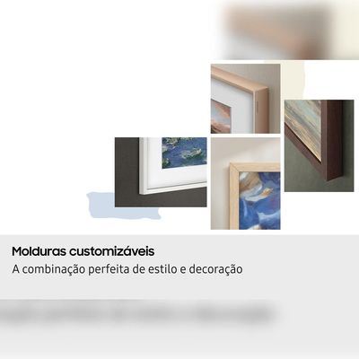 Smart TV 55” QLED 4k Samsung QN55LS03FAGXZD The Frame Vision AI 2025 Modo Arte Antirreflexo
