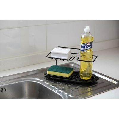 Porta Produtos de Limpeza Utimil Pintura Epóxi Preto
