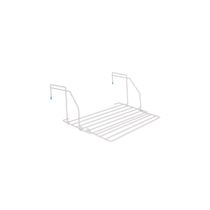 Varal Portátil Secalux em Aço Branco 25x50x54cm