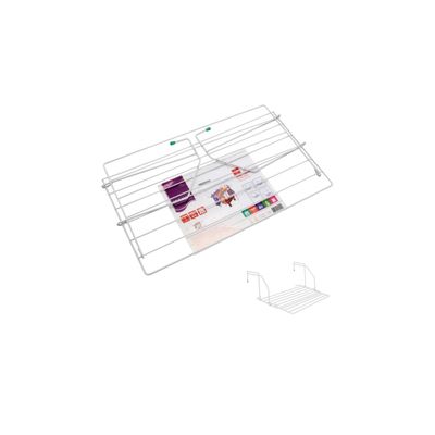 Varal Portátil Secalux em Aço Branco 25x50x54cm UNICA