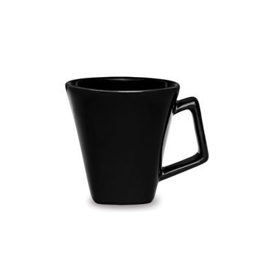 Caneca Oxford Mini Quartier Cerâmica Preta 220ml UNICA