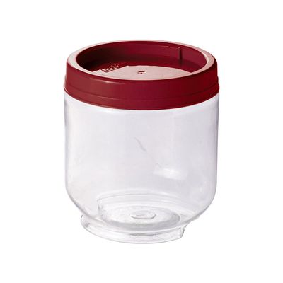 Pote Plástico Plasútil Gire Trave Vermelho 550ml UNICA