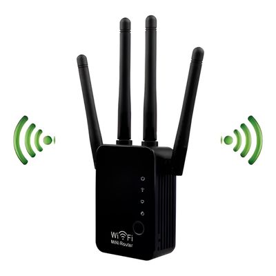 Repetidor de Sinal Wifi 4 Antenas Ampla Conexão KA-X333