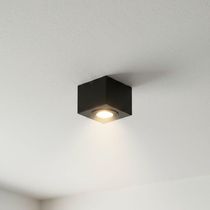 Kit 2 Plafon Sobrepor Preto 13x10,5cm Bivolt PAR20 Dital