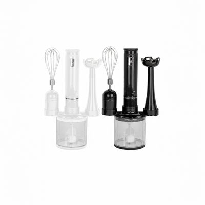 Processador 3 em 1 127V 200W com Mixer e Fouet 700ml – Triturador e Batedor Multifuncional | Cor:Preto