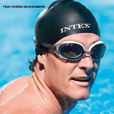 Touca Silicone P/ Natação Intex Tam. único Cor Sortida