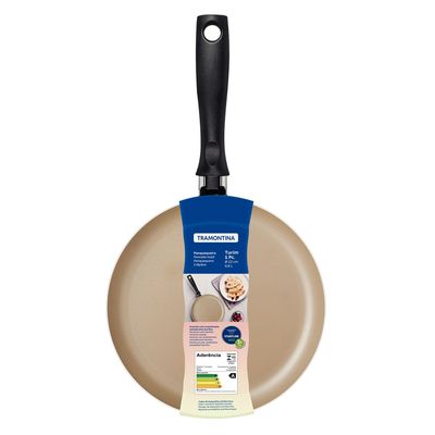 Tapioqueira Antiaderente Tramontina Turim com Cabo Baquelite Vermelha 22cm UNICA
