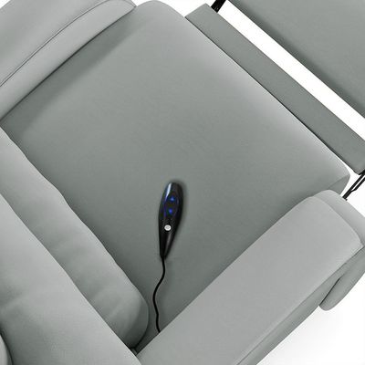 Poltrona Do Papai Reclinável Kalie Controle Power Elétrico Fh9 Pu Cinza - Mpozenato