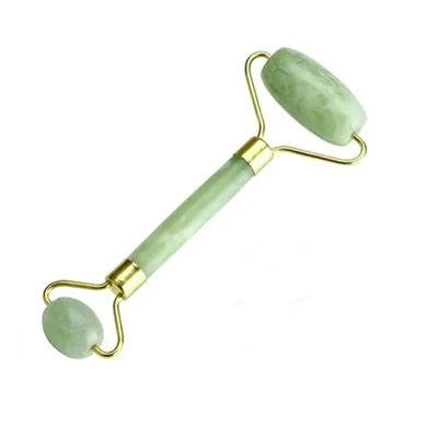 Rolo de Jade Facial Anti Rugas – Massageador de Pedra Natural para Tonificar e Revitalizar a Pele