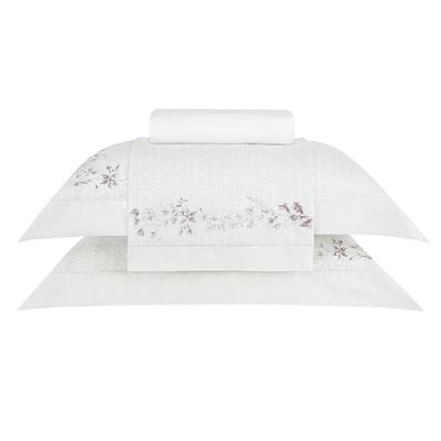 Jogo Cama King 4 Pcs Algodão 200 Fios Manila Buddemeyer