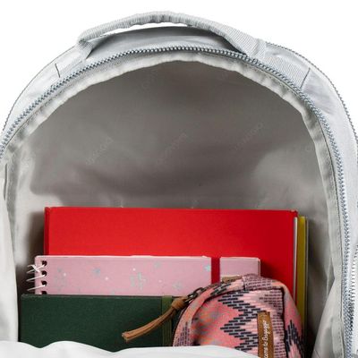 Mochila Feminina Perolada 23J Prata U / Prata