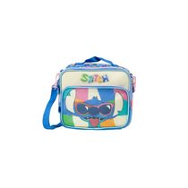 Lancheira Térmica Feminina Stitch Azul