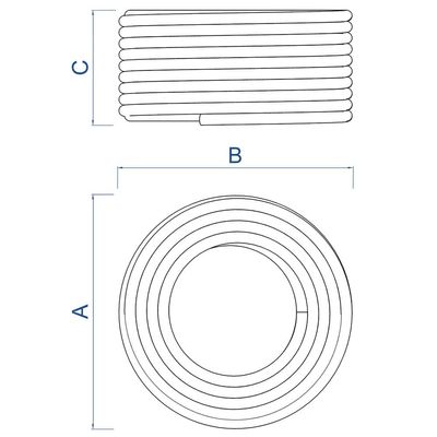Mangueira Tramontina Flex de 1/2" para Jardim - 200m