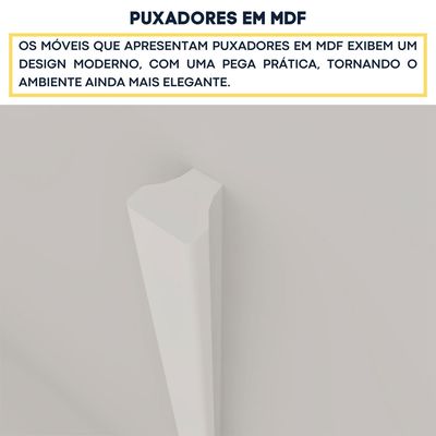 Cômoda 4 Gavetas com Sapateira Chicago Tcil Branca