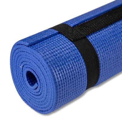 Tapete de Yoga Le em PVC com 1,73x61x0,4cm Azul UNICA