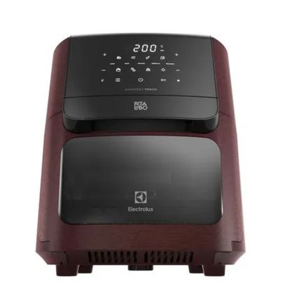 Air Fryer Oven Electrolux por Rita Lobo 12L Digital Vermelha Escura Experience 1700W (EAF86) 127V