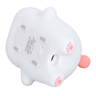 Abajur, Luminária Coelhinho Silicone 3 Níveis Brilho USB Toque