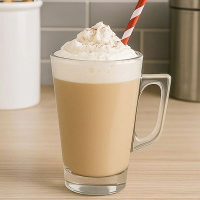 Jogo 3 Canecas Vidro 230ml Café Cappuccino Chá com Alça Lateral Transparente