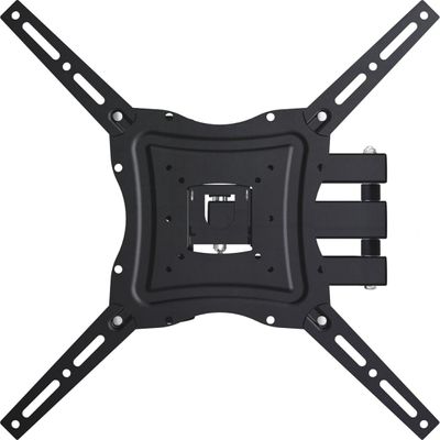 Suporte TV Parede Triarticulado 400x400 Ajuste Inclinação 90° Extensão 5-42cm