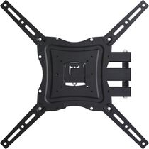Suporte TV Parede Triarticulado 400x400 Ajuste Inclinação 90° Extensão 5-42cm