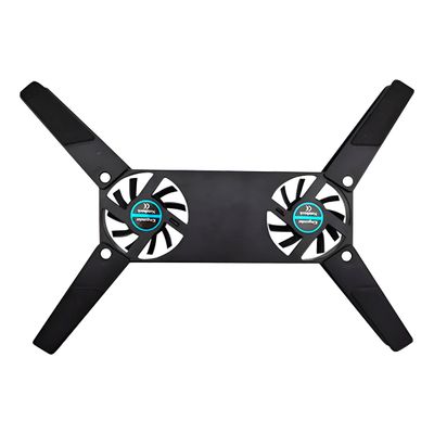 Base Cooler para Notebook com 2 Ventoinhas Silenciosas USB – Dobrável e Portátil Mesa Base Notebook