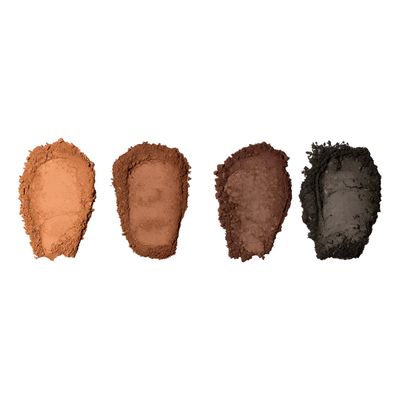 Paleta para Sobrancelhas Brown Mix 4 Cores – Alta Pigmentação, Acabamento Natural e Fixação Duradoura