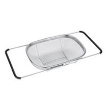 Escorredor Dynasty Ajustável Inox com Alça de Silicone